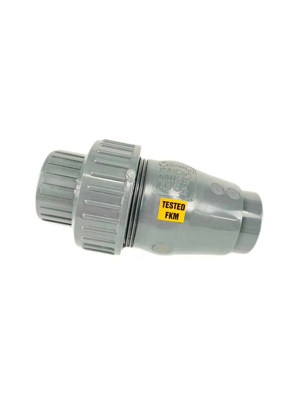 Colonial Valve 1" Single Union Ball Check Valve V10222B