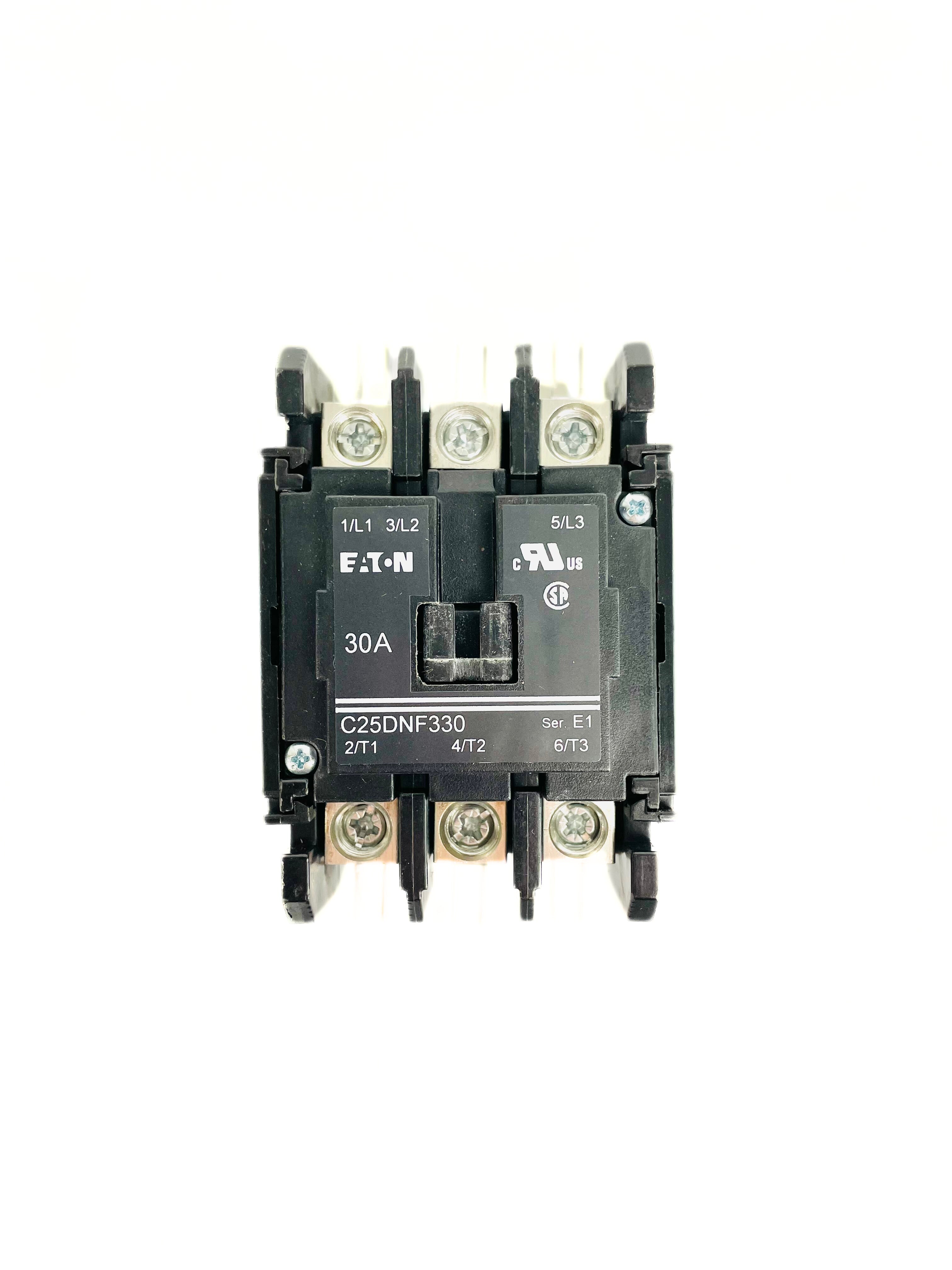 Eaton 3 Pole 30 Amp 24V Contactor C25DNF330T