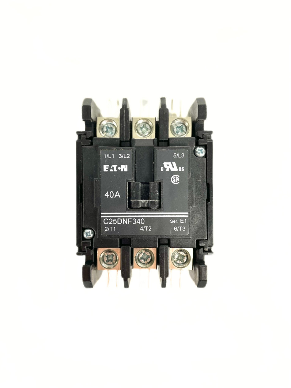 Eaton 3 Pole 40 Amp 120V Contactor C25DNF340A