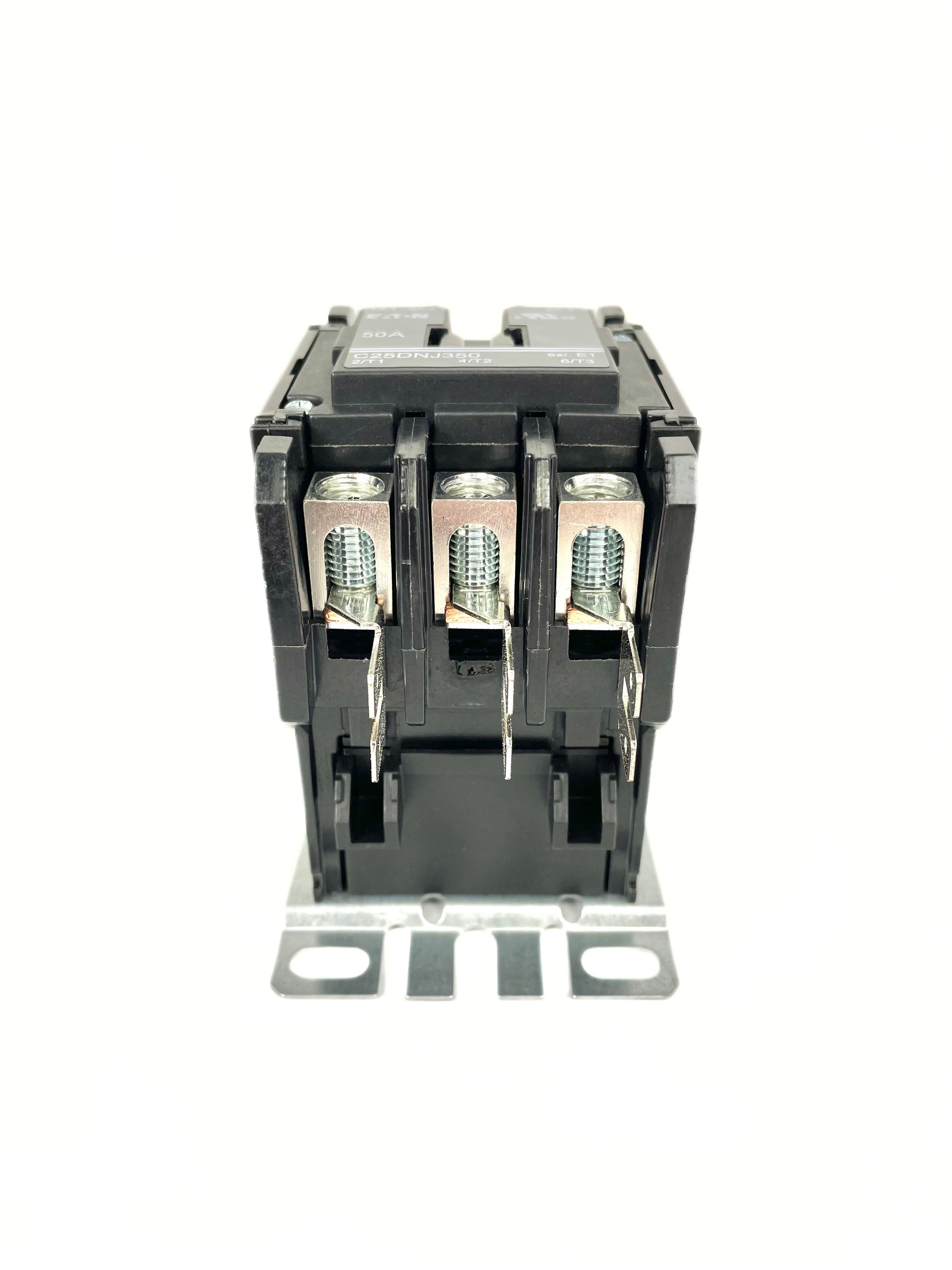 Eaton 3 Pole 50 Amp 120V Contactor C25DNJ350A