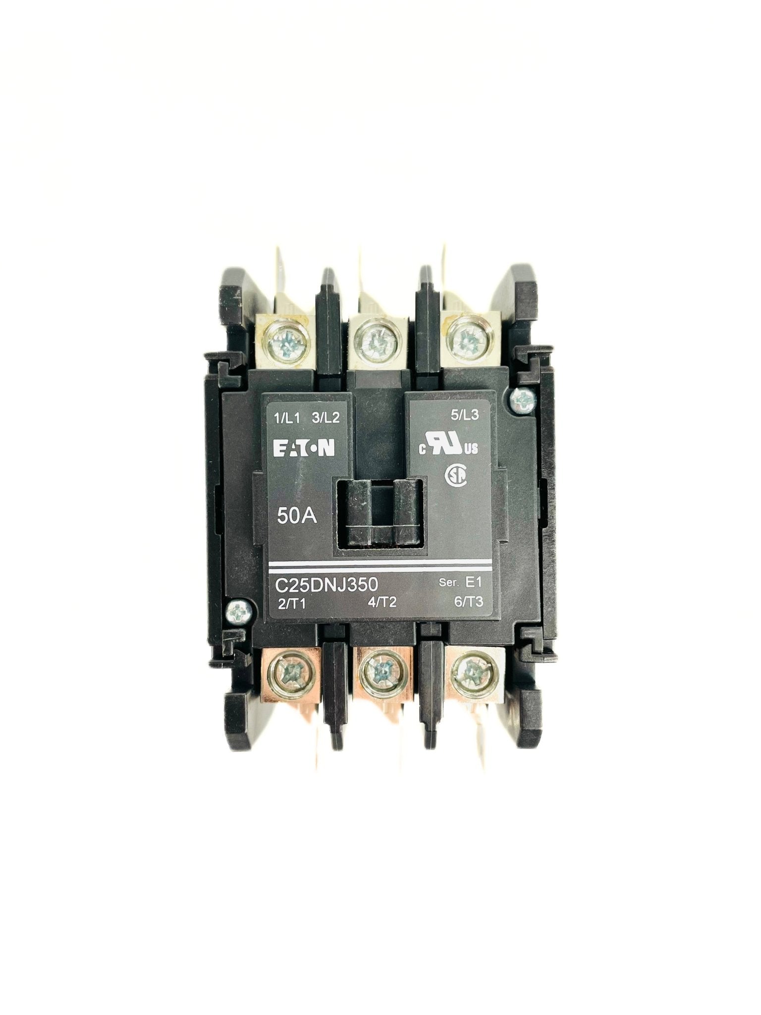 Eaton 3 Pole 50 Amp 208240V Contactor C25DNJ350B
