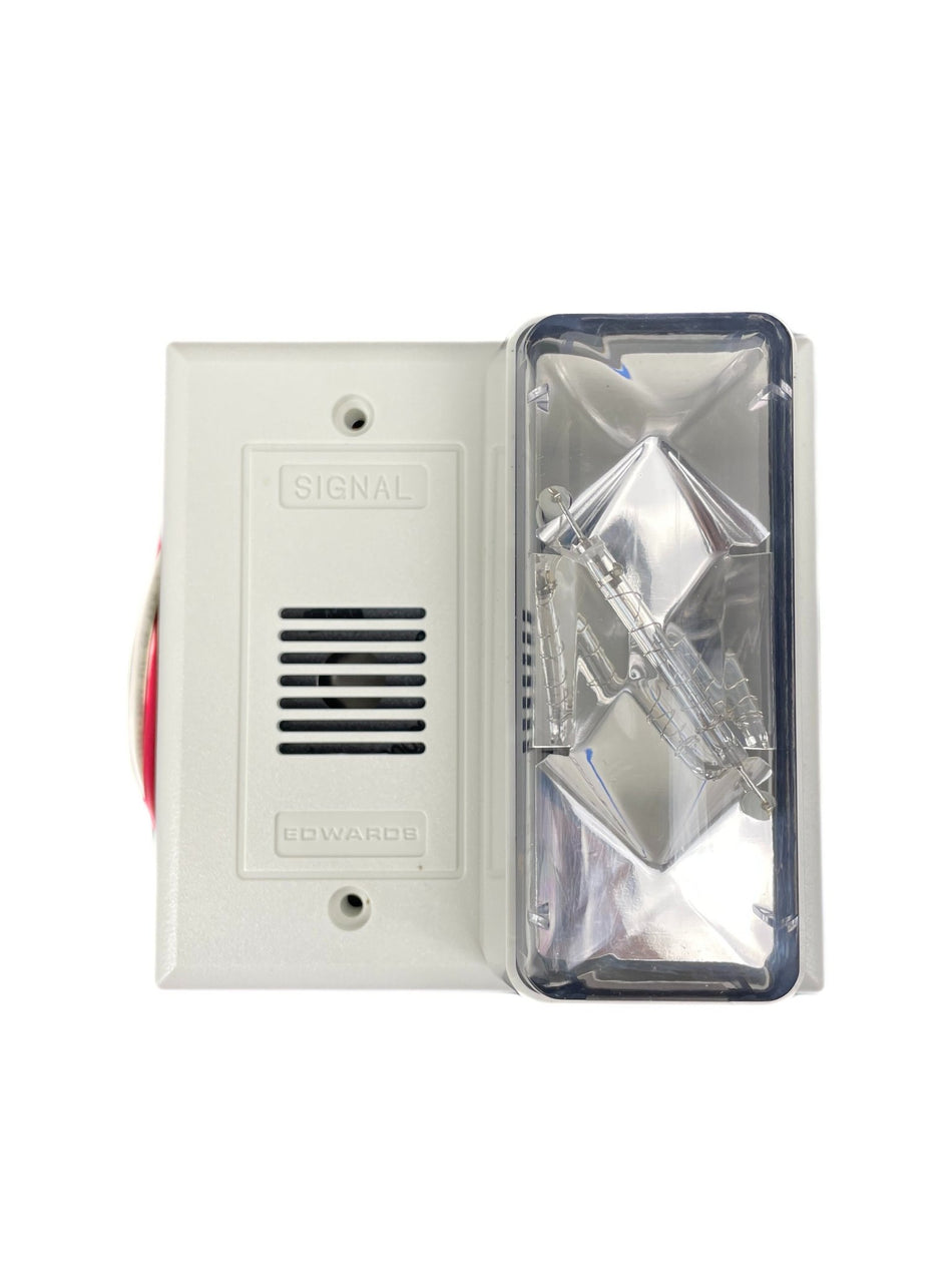 Edwards Signaling Clear Lens Mini Horn / Strobe 6536-G5