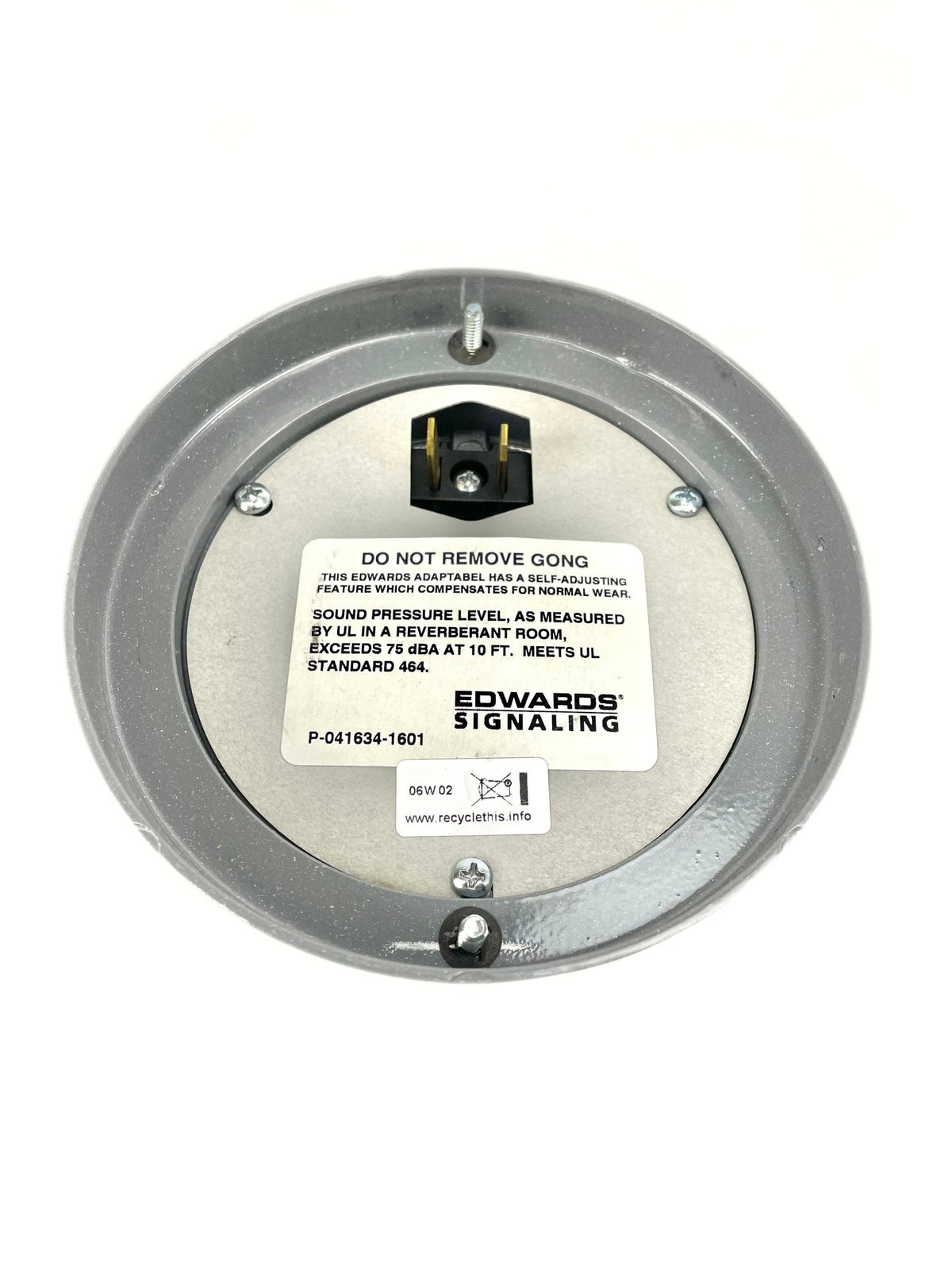 Signaling Bell Edwards Signaling Vibrating Bell 120V 340-4N5