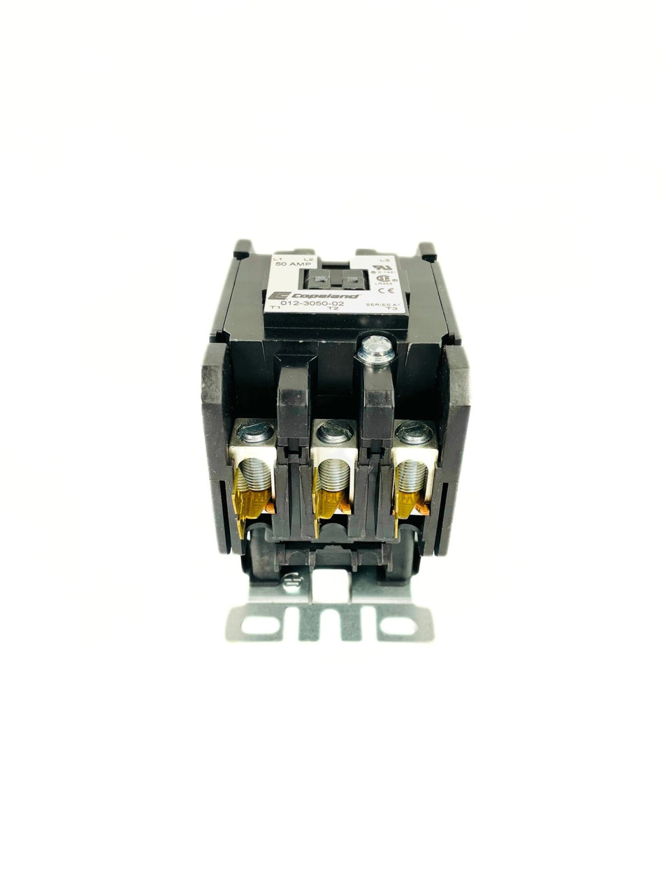 Emerson Copeland 3 Pole 50 Amp 208240V Contactor 912-3050-02