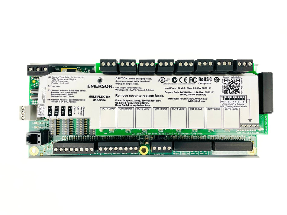 Emerson Multiflex 88+ Input Board 810-3064