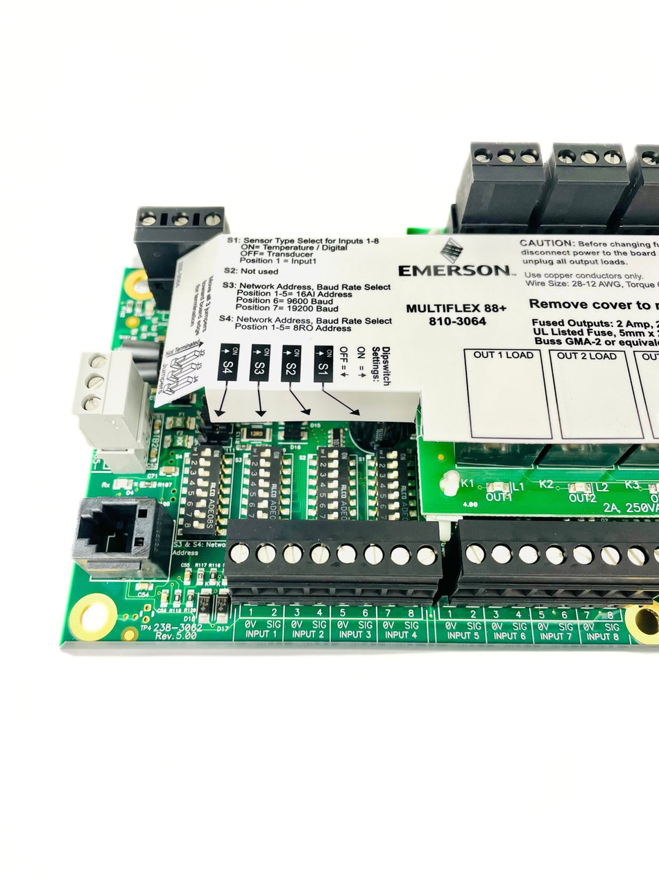 Emerson Multiflex 88+ Input Board 810-3064