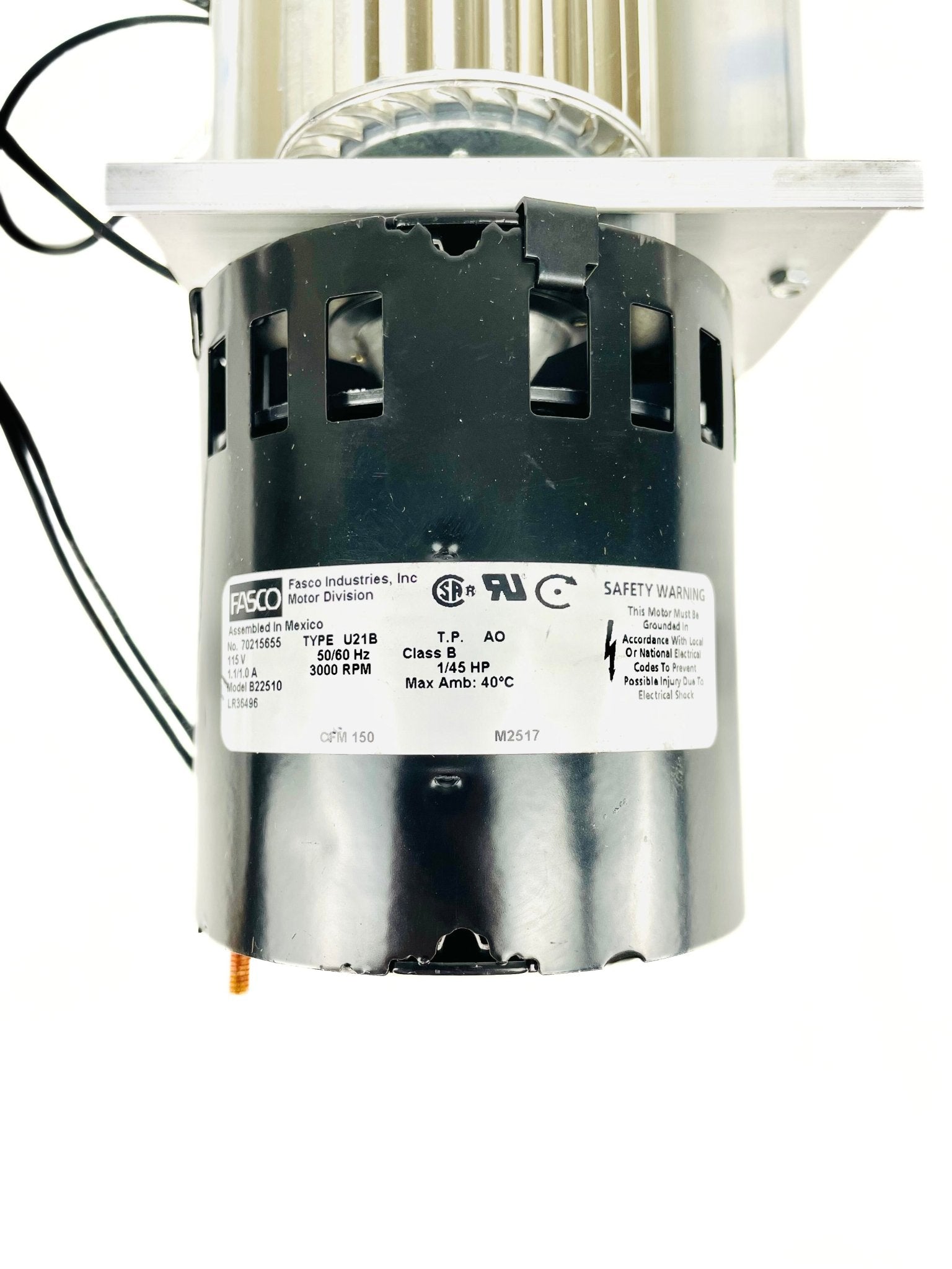 Fasco 115V 3000 RPM Transflo Blower Replacement B22510
