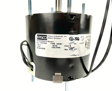 Fasco 1/20 HP 115V 1500 RPM CCWSE Fan Motor D133