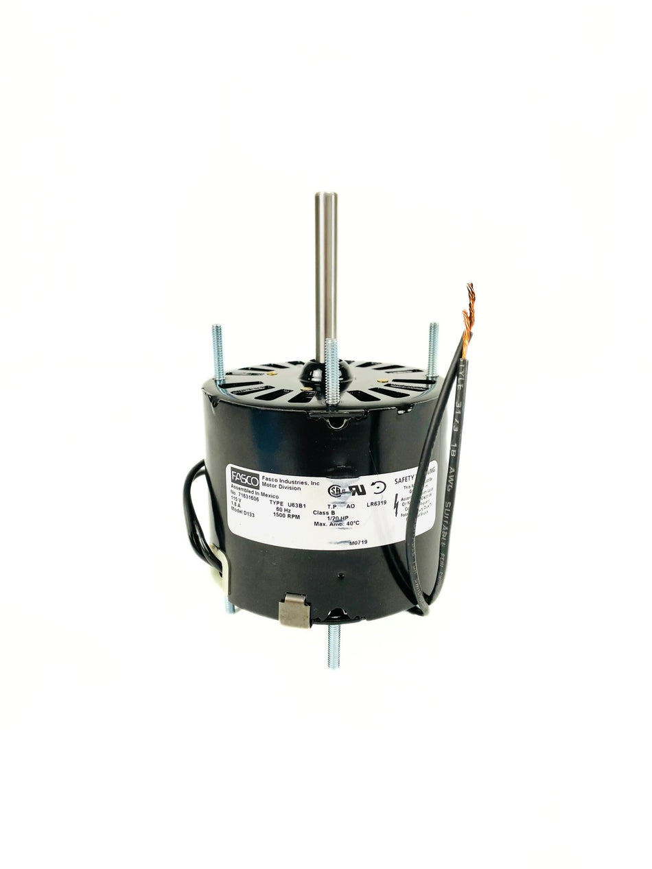 Fasco 1/20 HP 115V 1500 RPM CCWSE Fan Motor D133