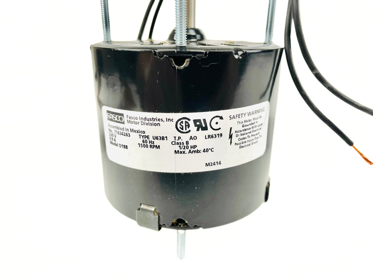 Fasco 230V 1500 RPM General Purpose Motor D188