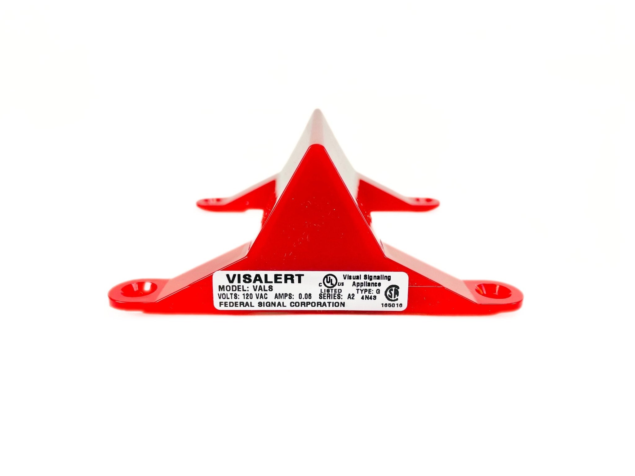 Federal Signal Red 120 VAC Strobe Light VALS-120R