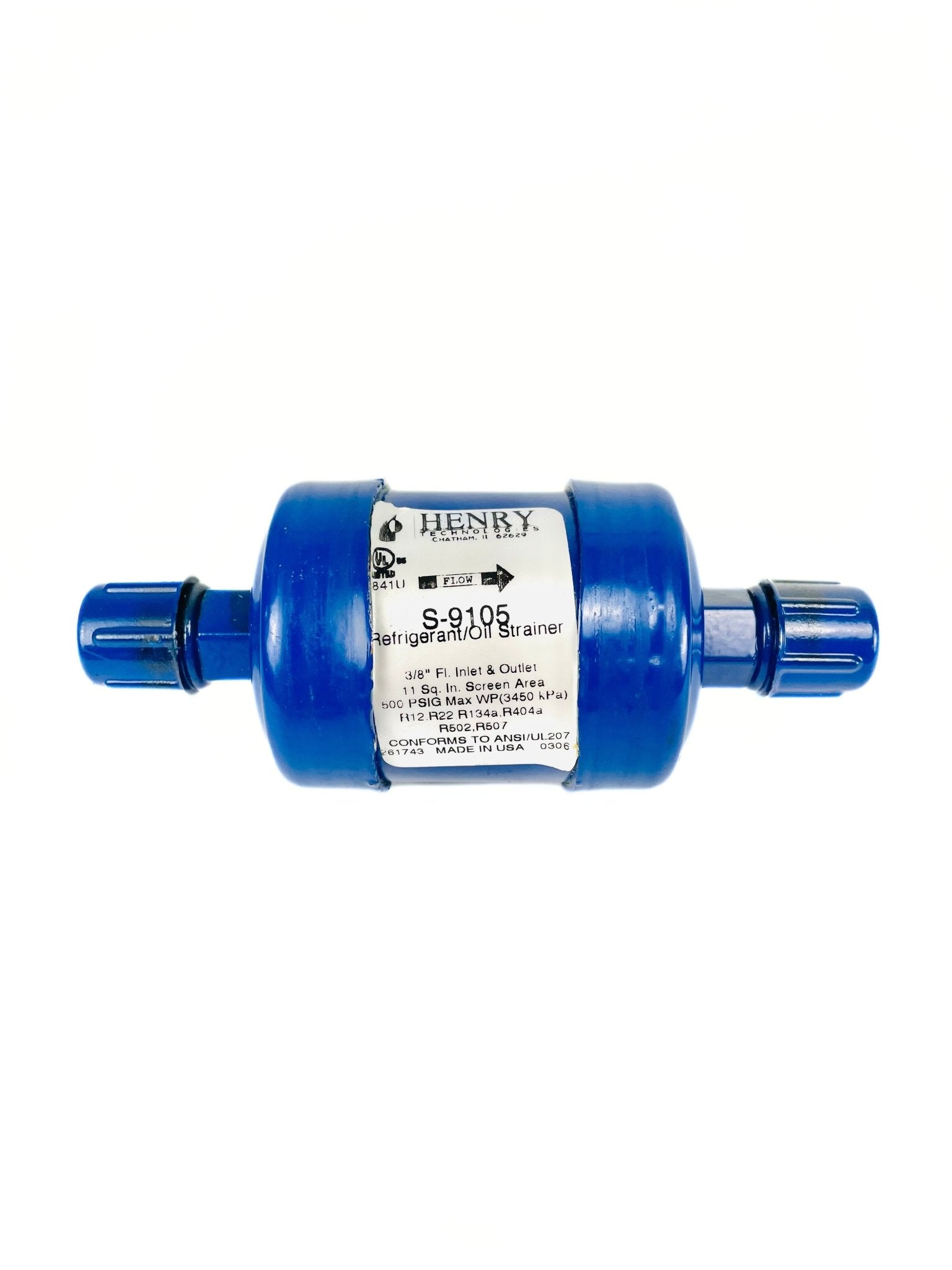 Henry AC&R Components 3/8" Flare Oil Strainer S-9105