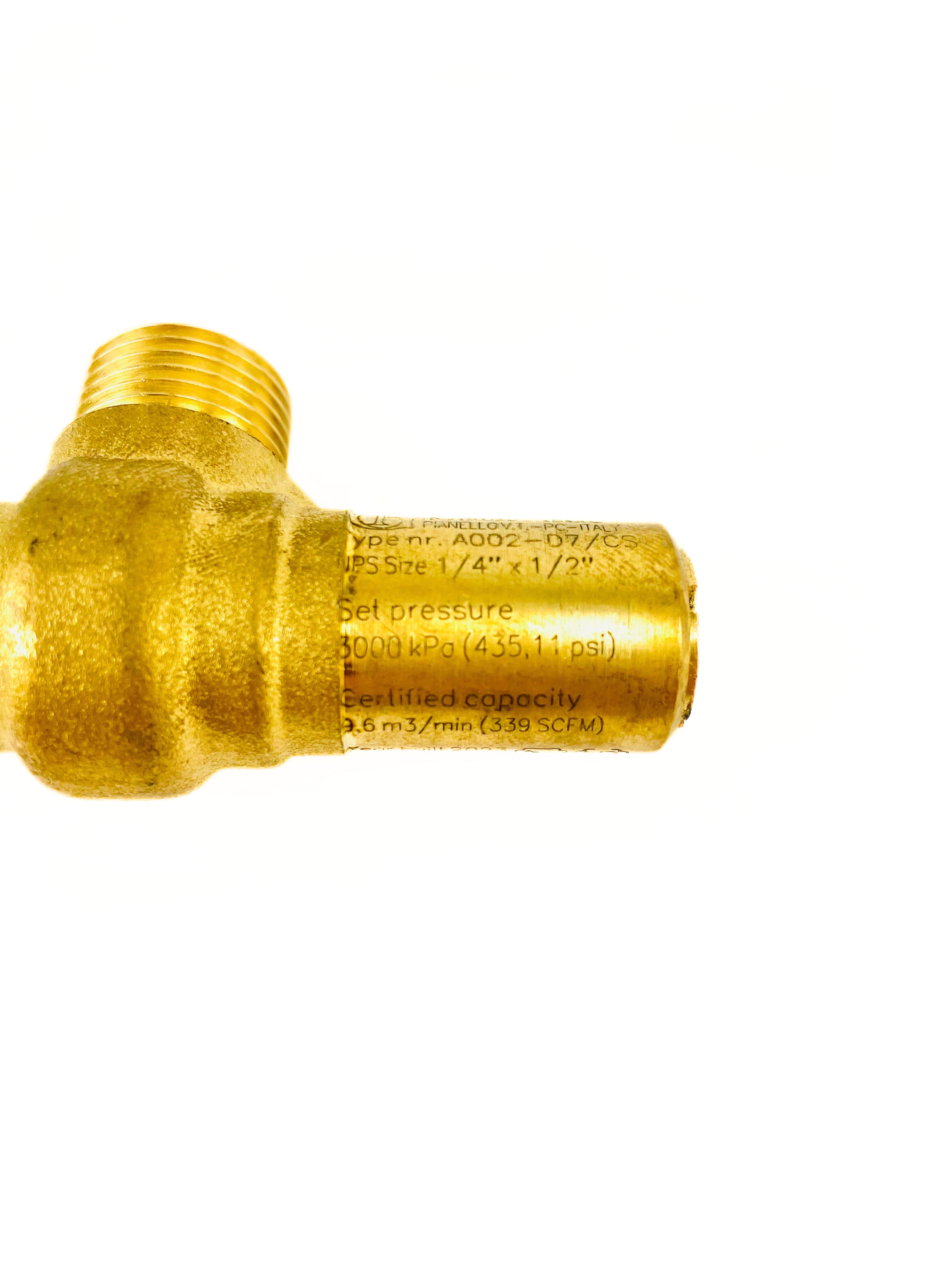 Hillphoenix 30 Bar CO2 Relief Valve ASMECRN