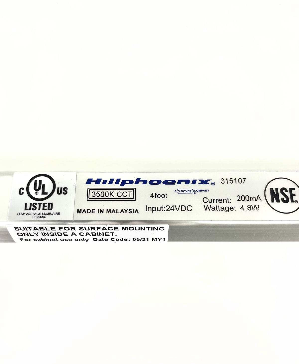 Hillphoenix Barker 48 LED Light 3500K CL4 315107