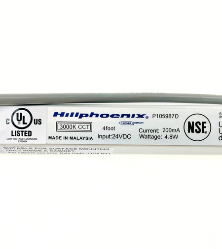 Hillphoenix 48" LED Light 3000K CL4 P105987D