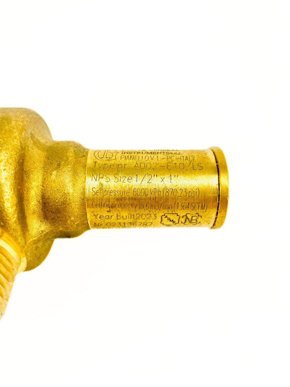 Hillphoenix 60 Bar CO2 Relief Valve ASMECRN