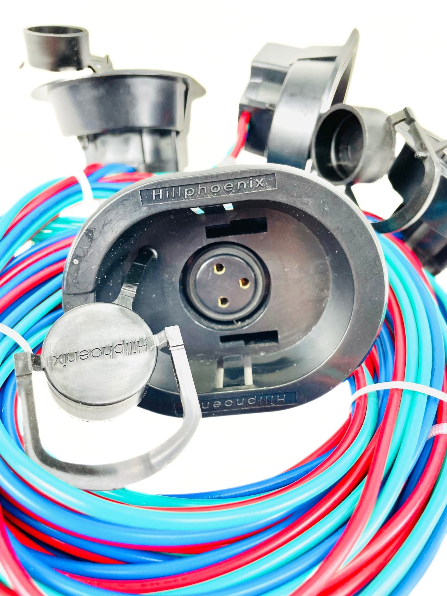 Hill Phoenix P065492BBK 4 Receptacle Black Wiring Harness