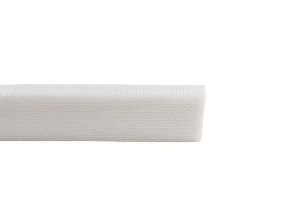 Hillphoenix Tyler 1 x 3.5 x 48 White Honeycomb 90400420