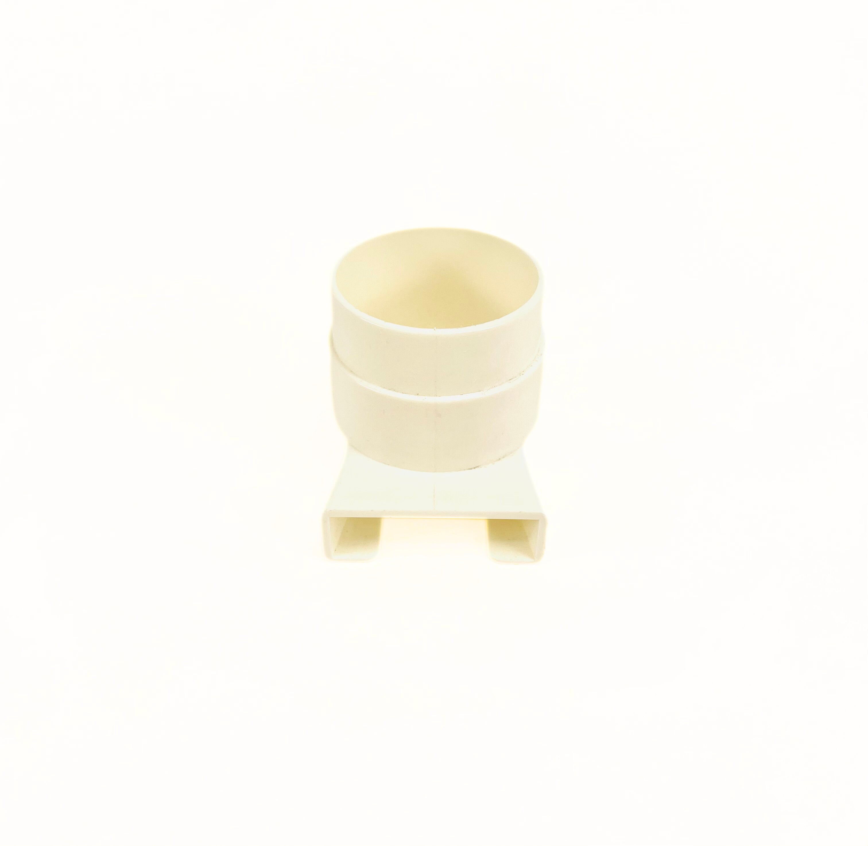 Hillphoenix White Lamp Holder Cap P068807MWH