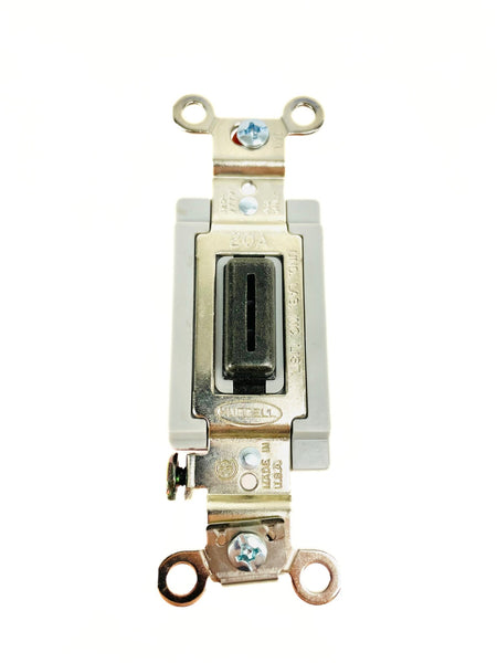Hubbell Double Pole  Double Throw Lock Switch HBL1386L