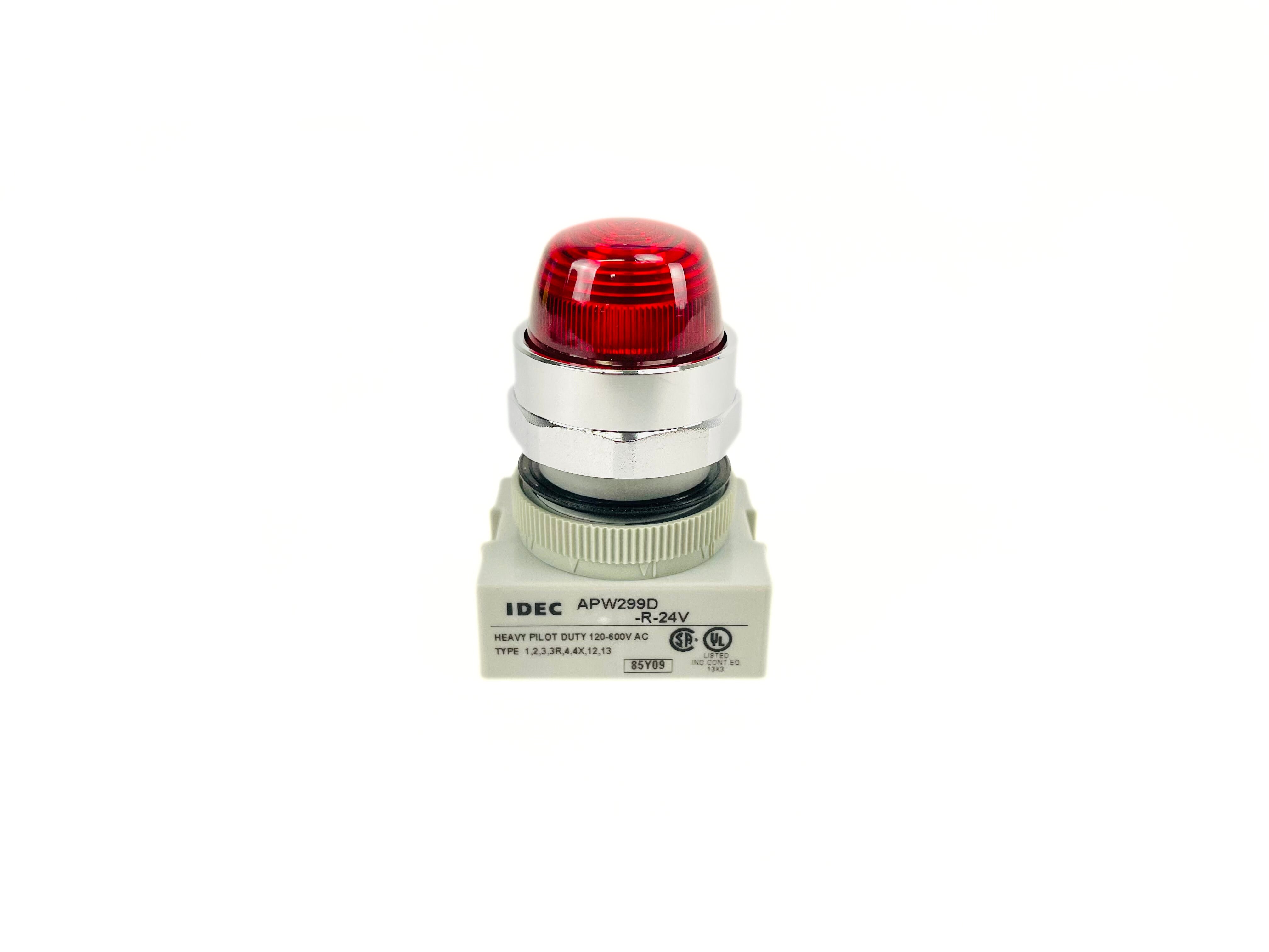 IDEC 22M Red Pilot Light APW299D-R-24V