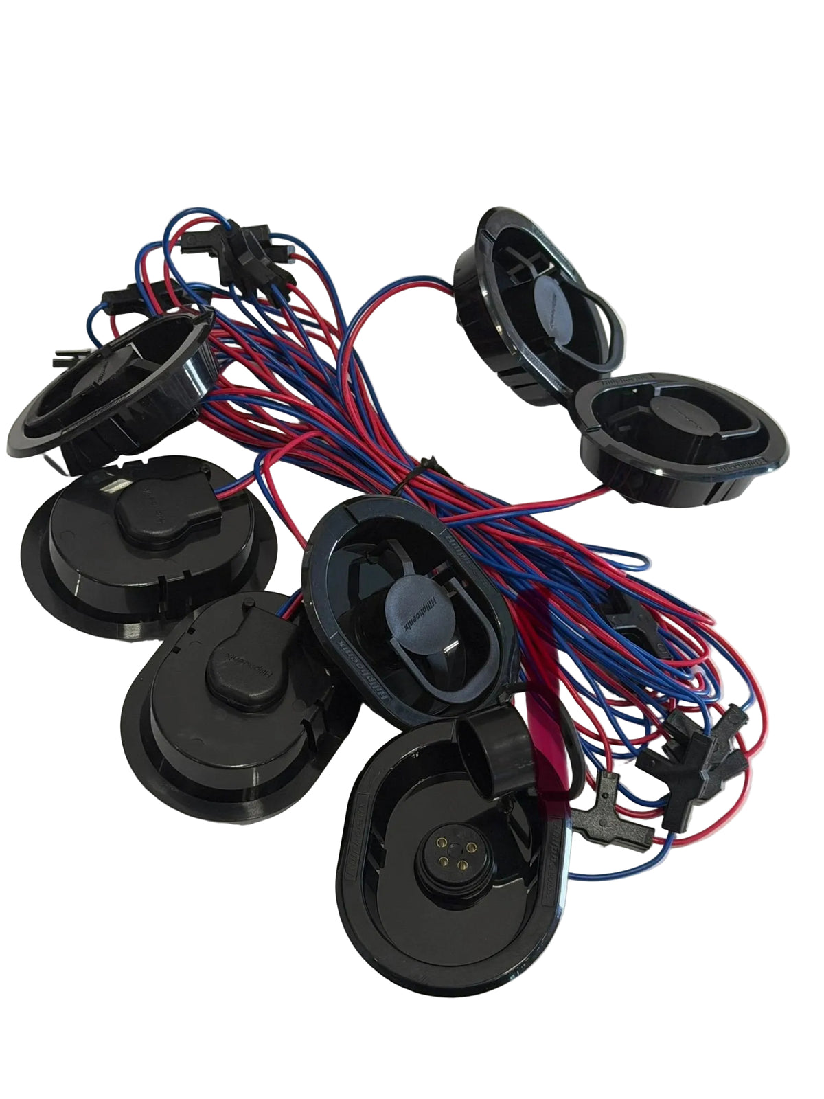 Hill Phoenix P096379EBK - WIRE HARNESS 7-RCPT, BLACK - Commercial Climate Supply