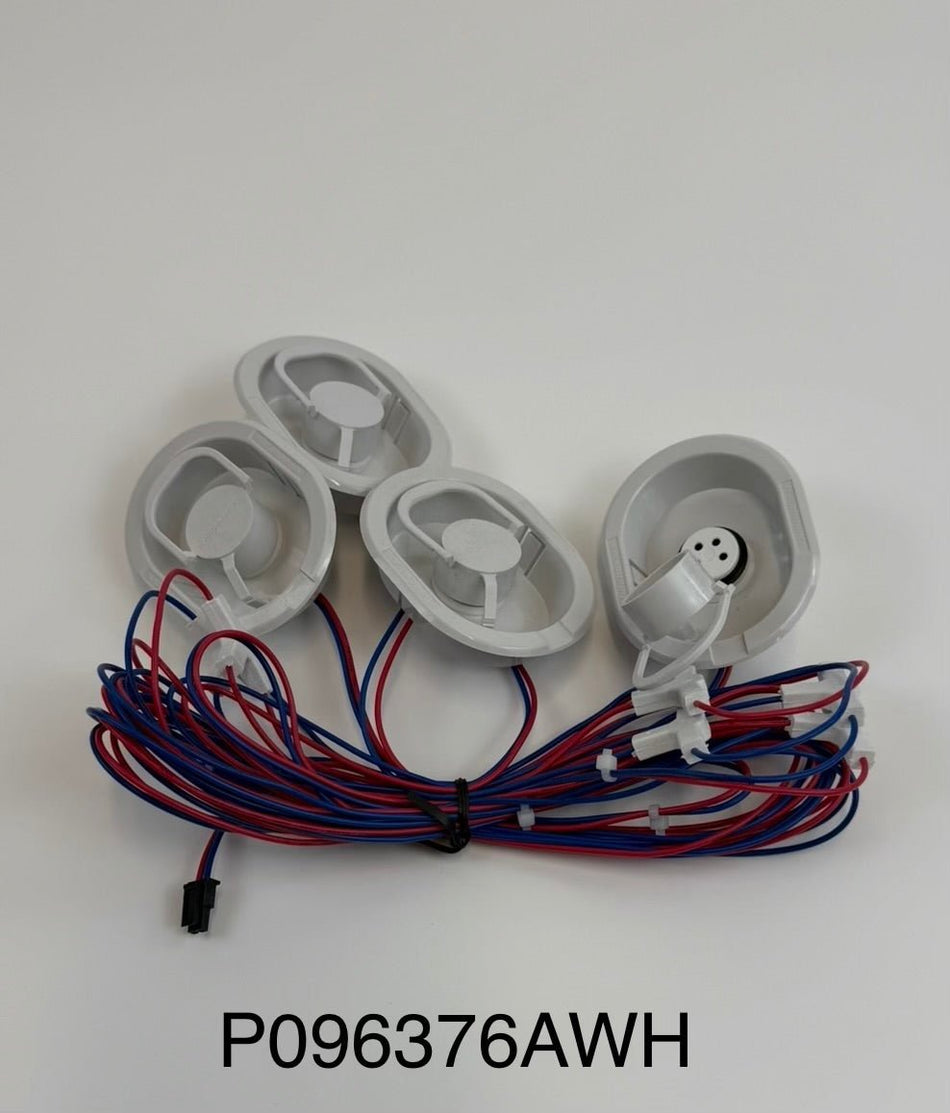 Hill Phoenix P096376AWH - LED COR, SF 4-RCPT, CONN, WH - Commercial Climate Supply