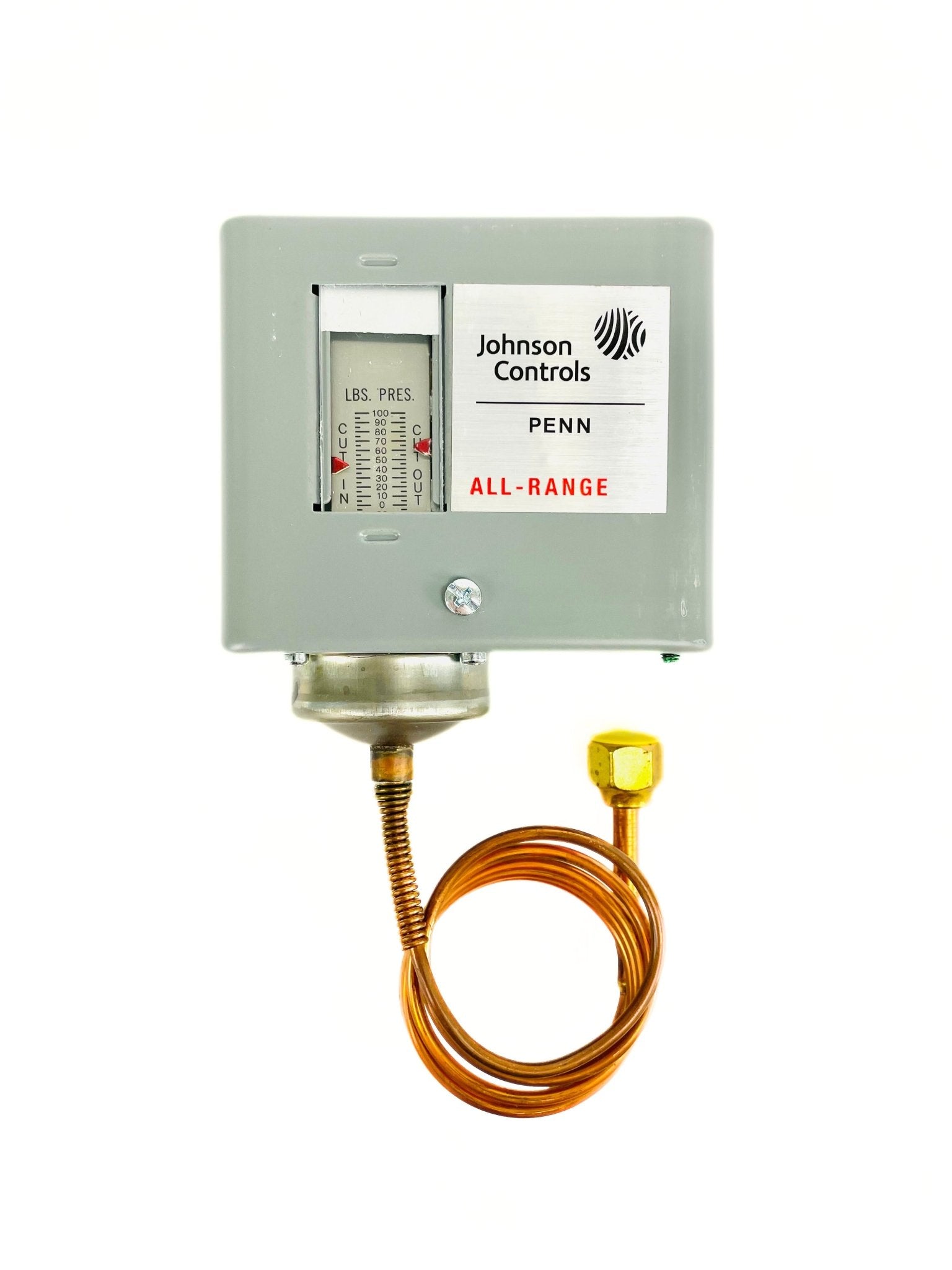 Johnson Controls SPST 20 To 100 Psi Low Pressure Control P70CA-1C