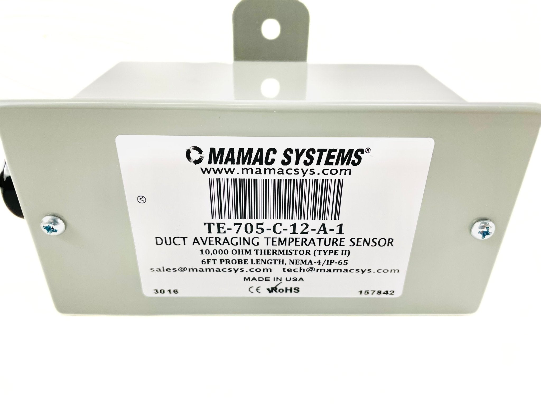 Mamac Systems Temperature Sensor TE-705-C-12-A-1