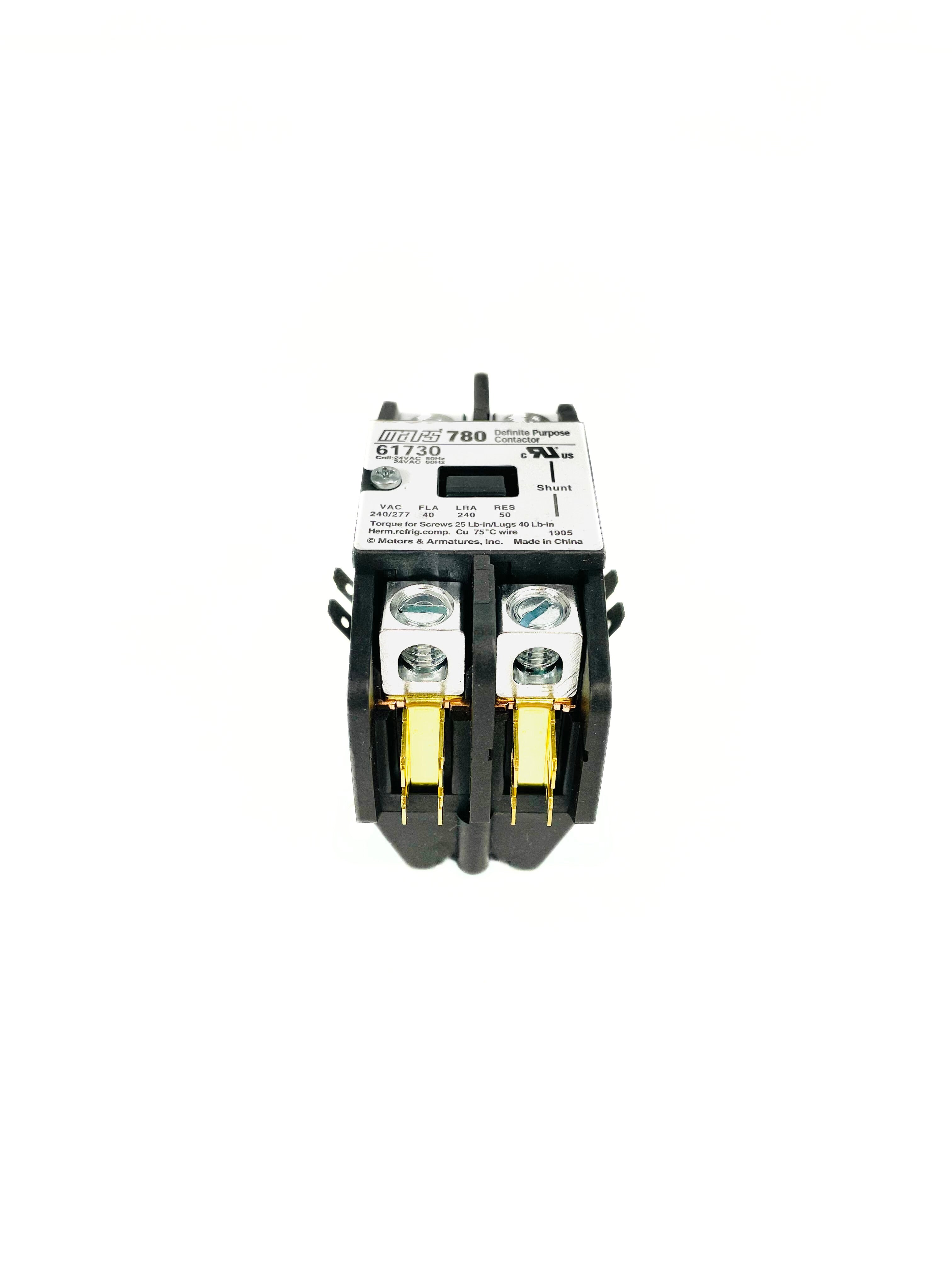 Mars 1.5 Pole 40 Amp 24V Contactor 61730