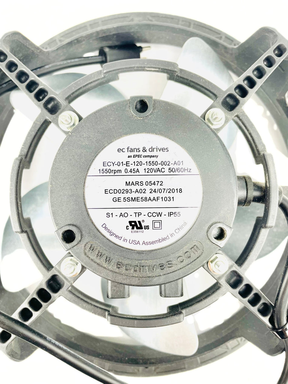Mars 120V 1550 RPM ECM Fan Motor Replacement 05472