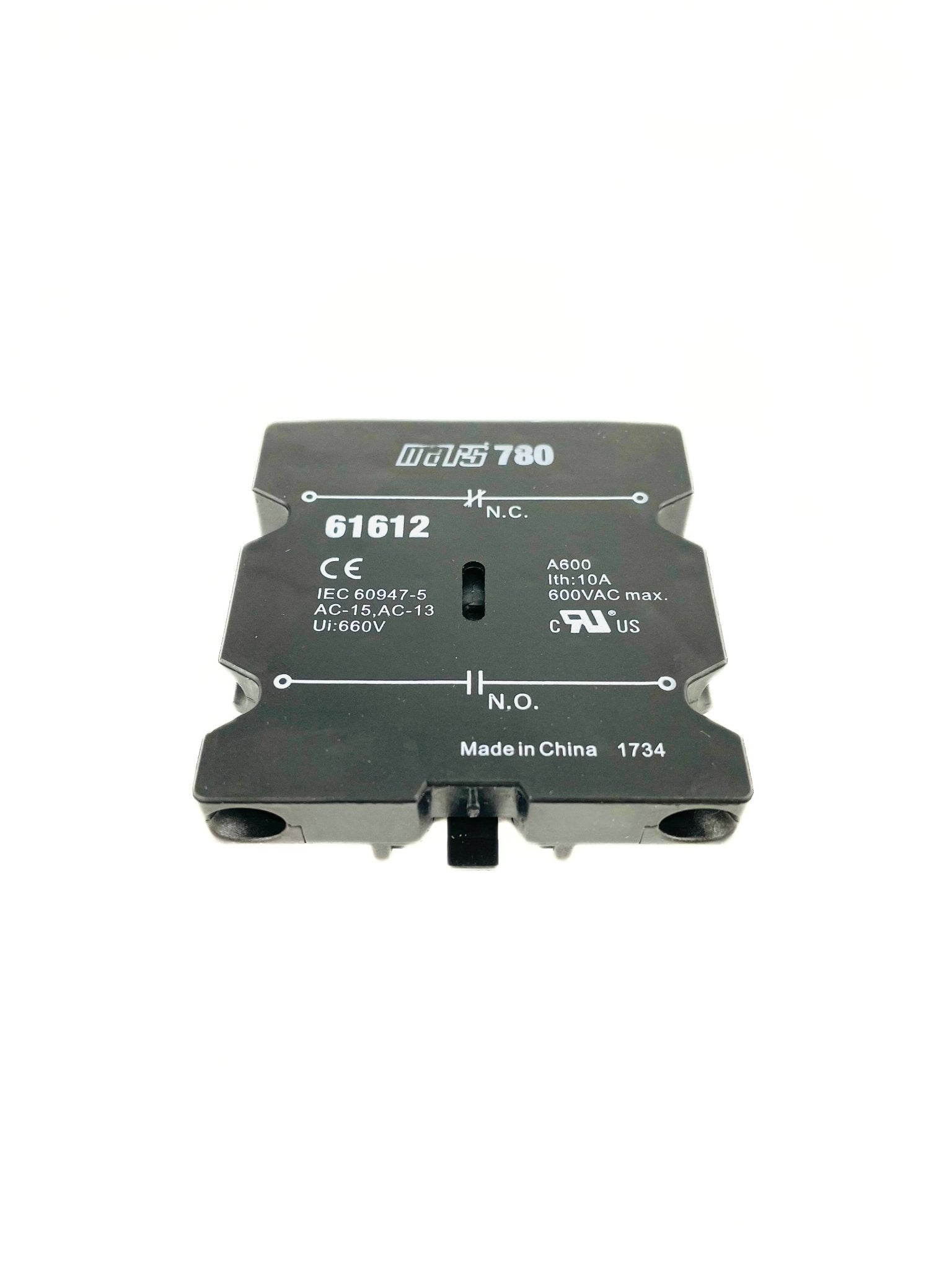 Mars 1 NO - 1 NC 30-60 Amp Auxiliary Contact Switch 61612