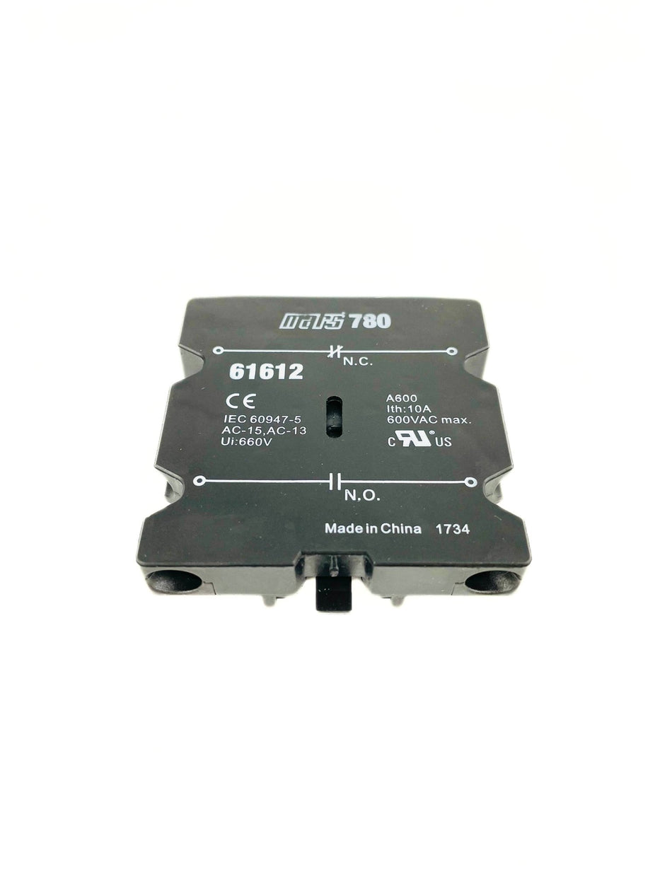 Mars 1 NO - 1 NC 30-60 Amp Auxiliary Contact Switch 61612