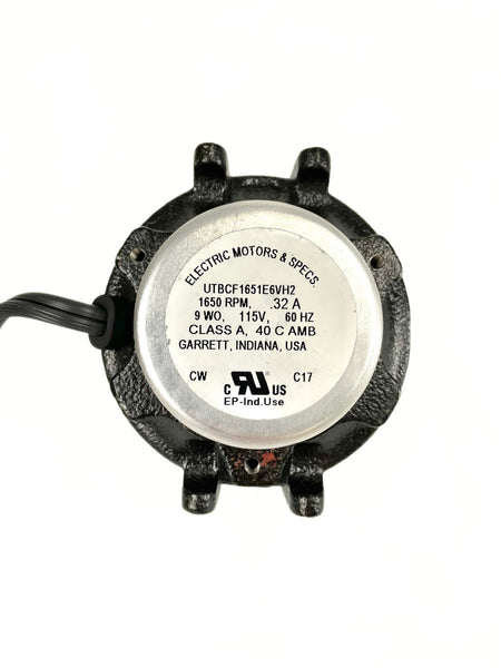 Mars 9W 115V 1650 RPM Refrigeration Motor 05443