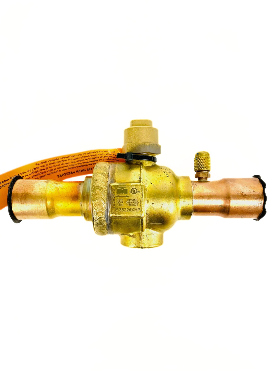 Mueller 1-1/8" Transcritical CO2 Ball Valve W/ Access Port AC17865XHP