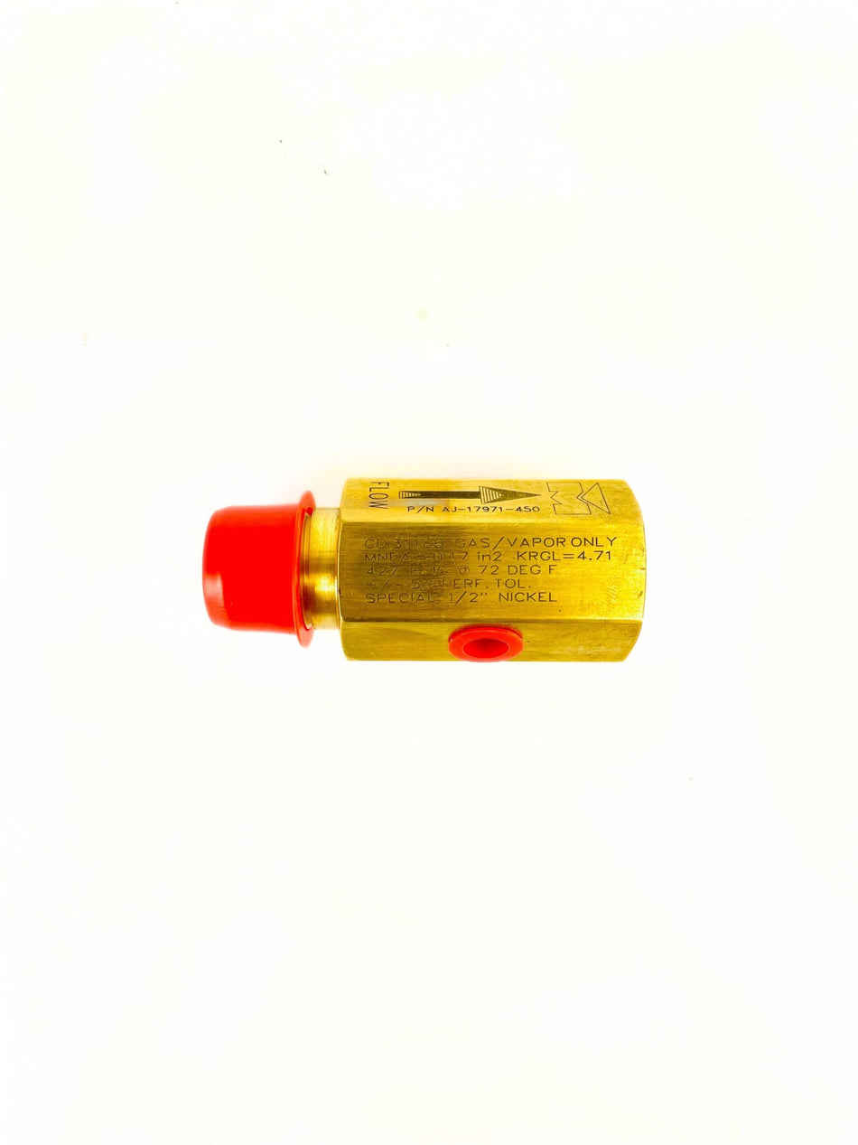 Mueller 1/2" Rupture Disc Replacement A17971