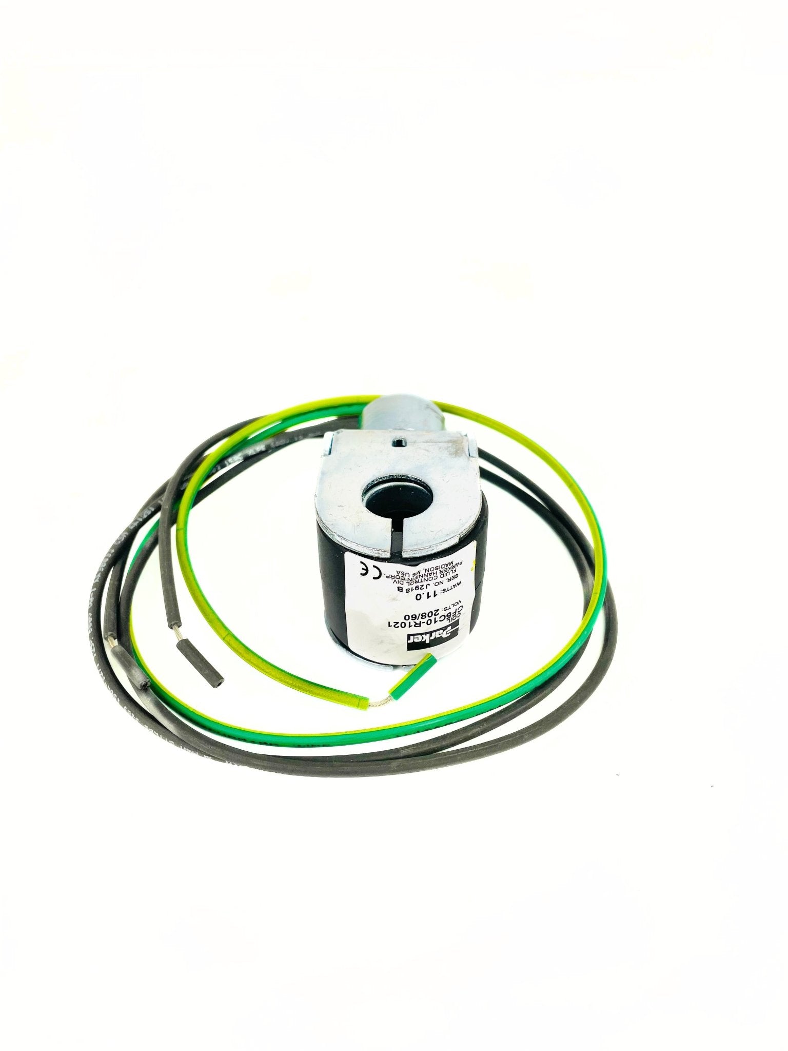 Parker 11W 208V Solenoid Coil J2918B CF5C10-R1021