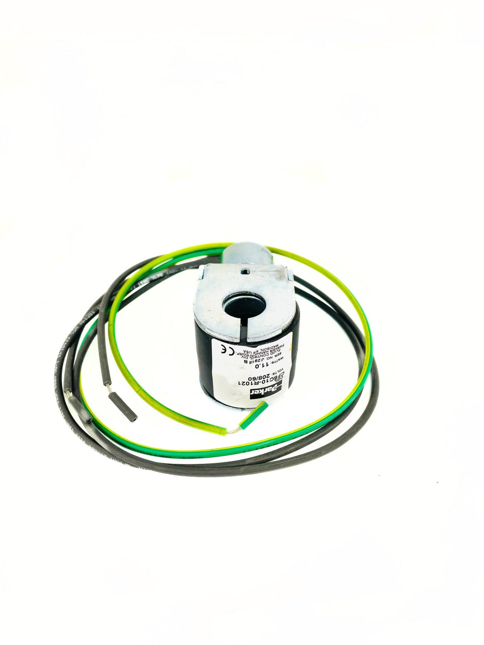 Parker 11W 208V Solenoid Coil J2918B CF5C10-R1021