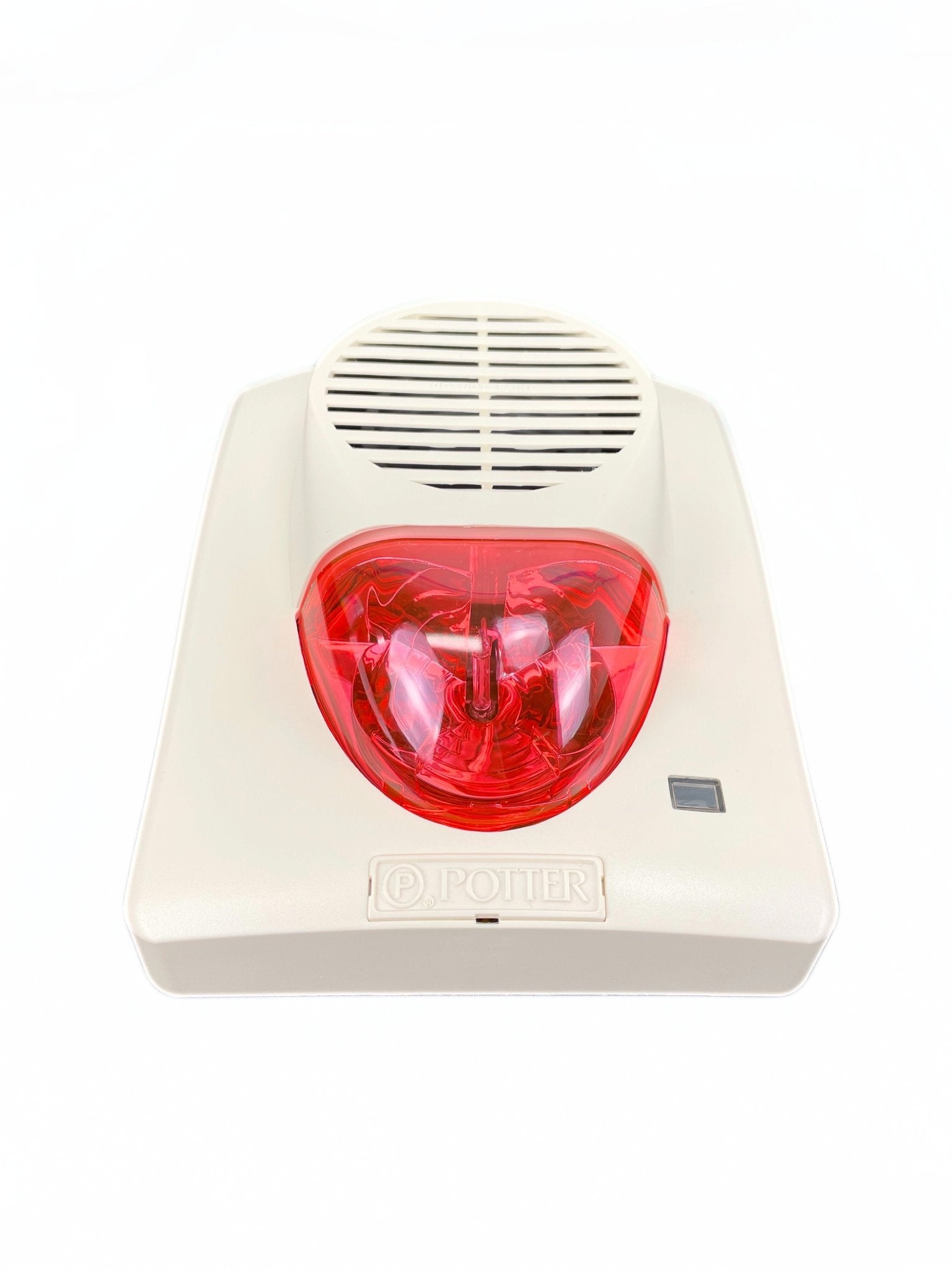 Potter Electric Red Light StrobeHorn CSH-1224W-RW
