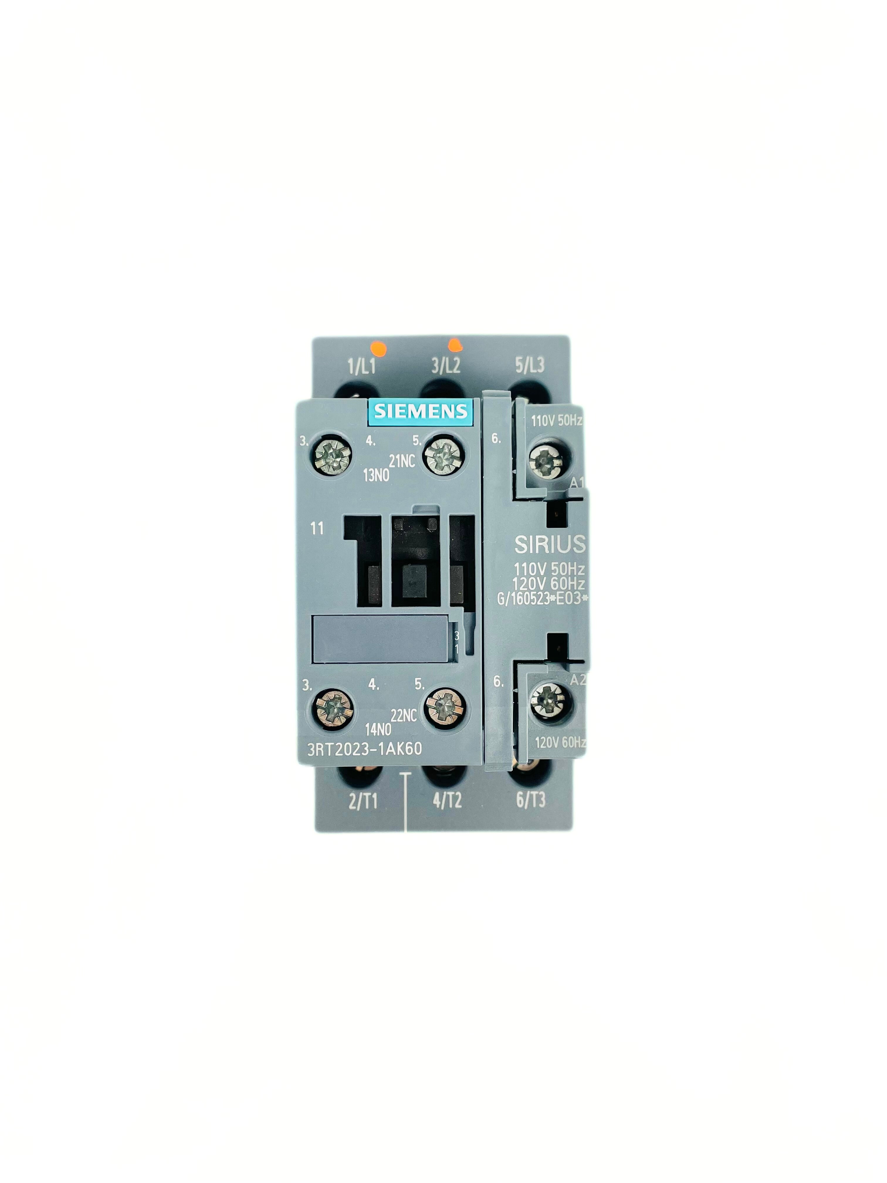 Siemens 3 Pole 12 Amp 120V Contactor 3RT2024-1AK60