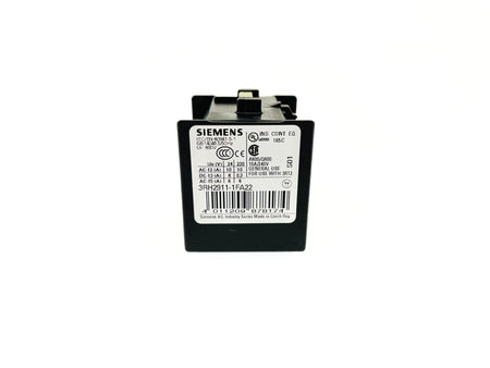 Siemens Auxiliary Switch Block 3RH2911-1FA22