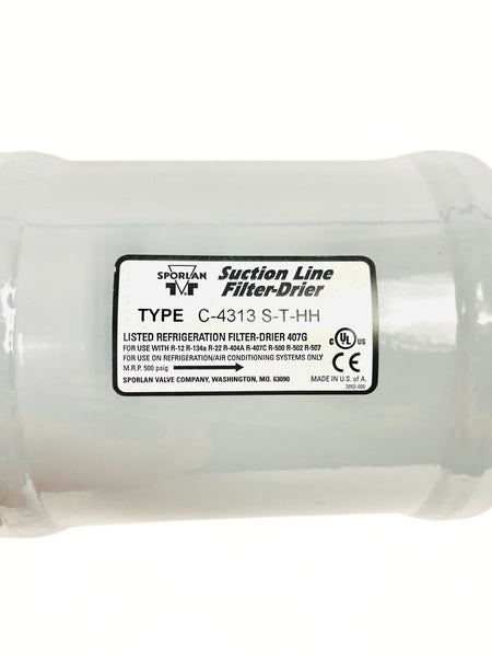 Sporlan 1-58 ODF Liquid Line Filter Drier C4313-S-T-HH