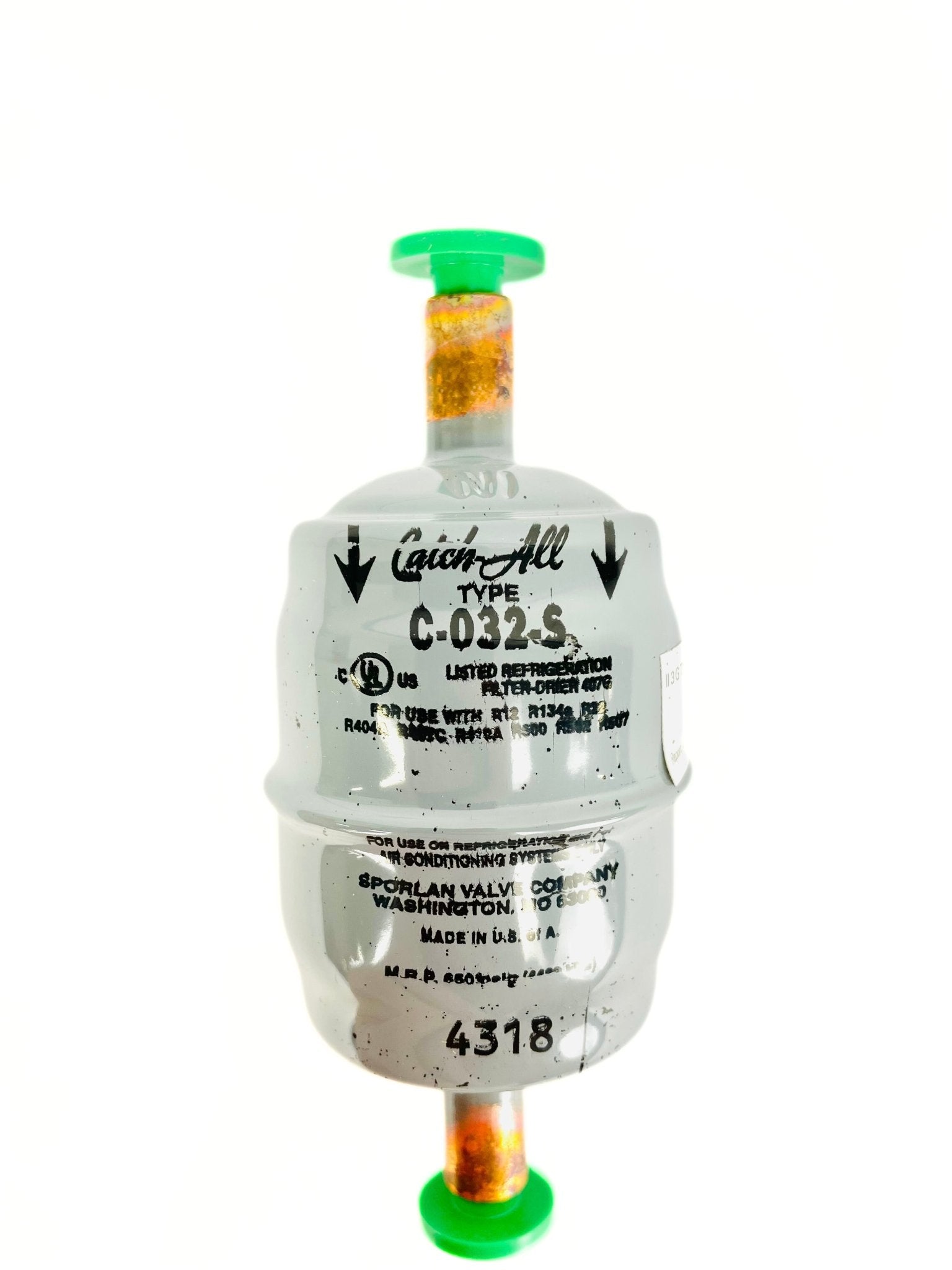 Sporlan 1/4" Solder Liquid Line Filter Drier C-032-S