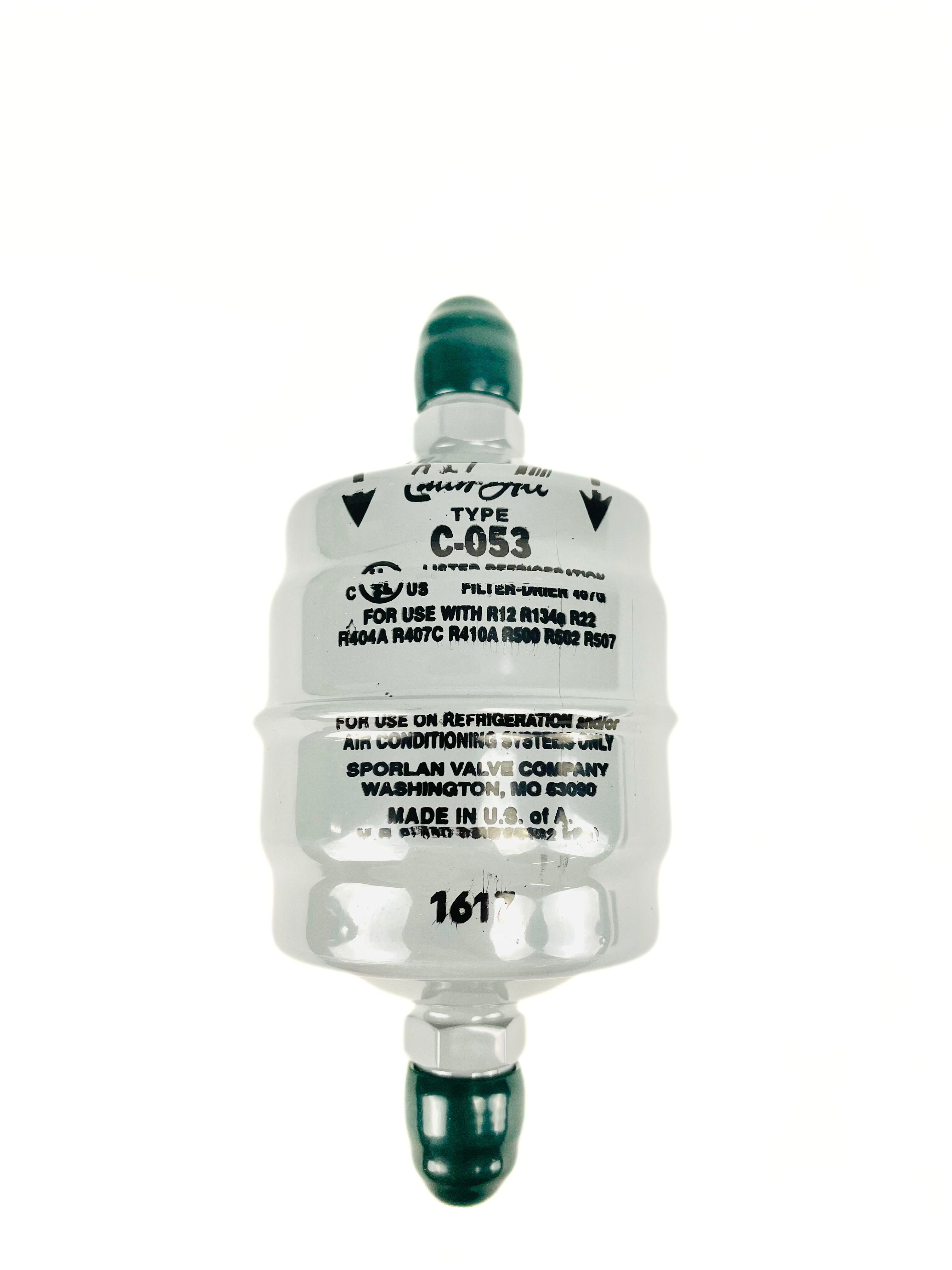 Sporlan 3/8" SAE Flare Liquid Line Filter Drier C-053
