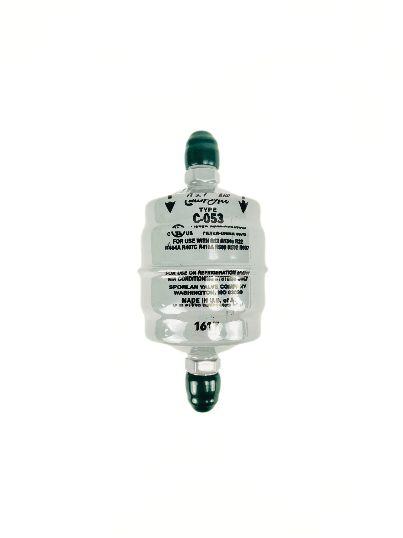 Sporlan 3/8" SAE Flare Liquid Line Filter Drier C-053