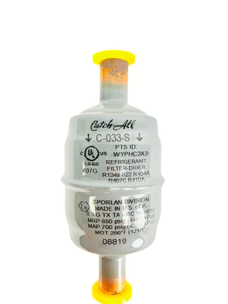 Sporlan 3/8" Solder Liquid Line Filter Drier C-033-S