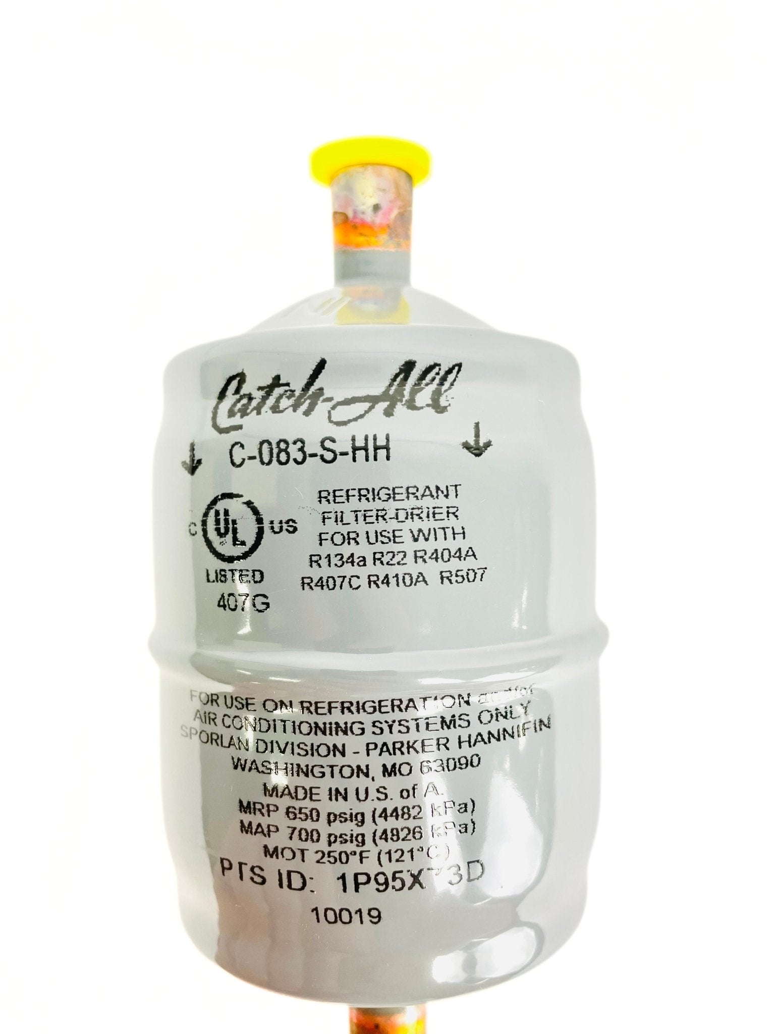 Sporlan C-083-S-HH Liquid Line Filter Drier, 3/8