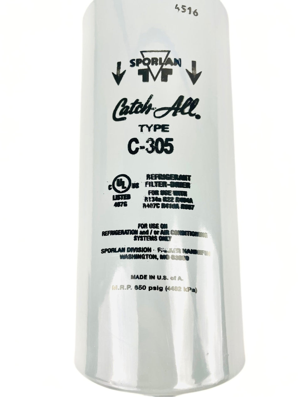 Sporlan 5/8" SAE Flare Liquid Line Filter Drier C-305