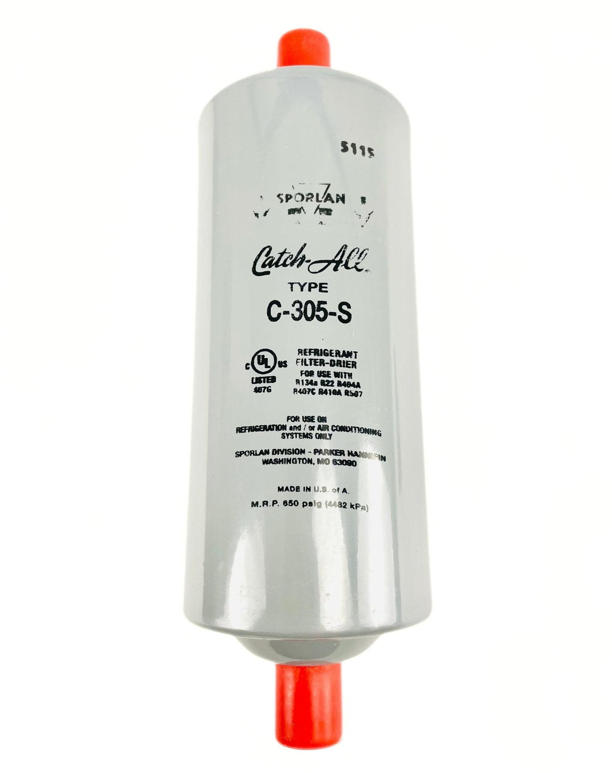 Sporlan 5/8" Solder Liquid Line Filter Drier C-305-S