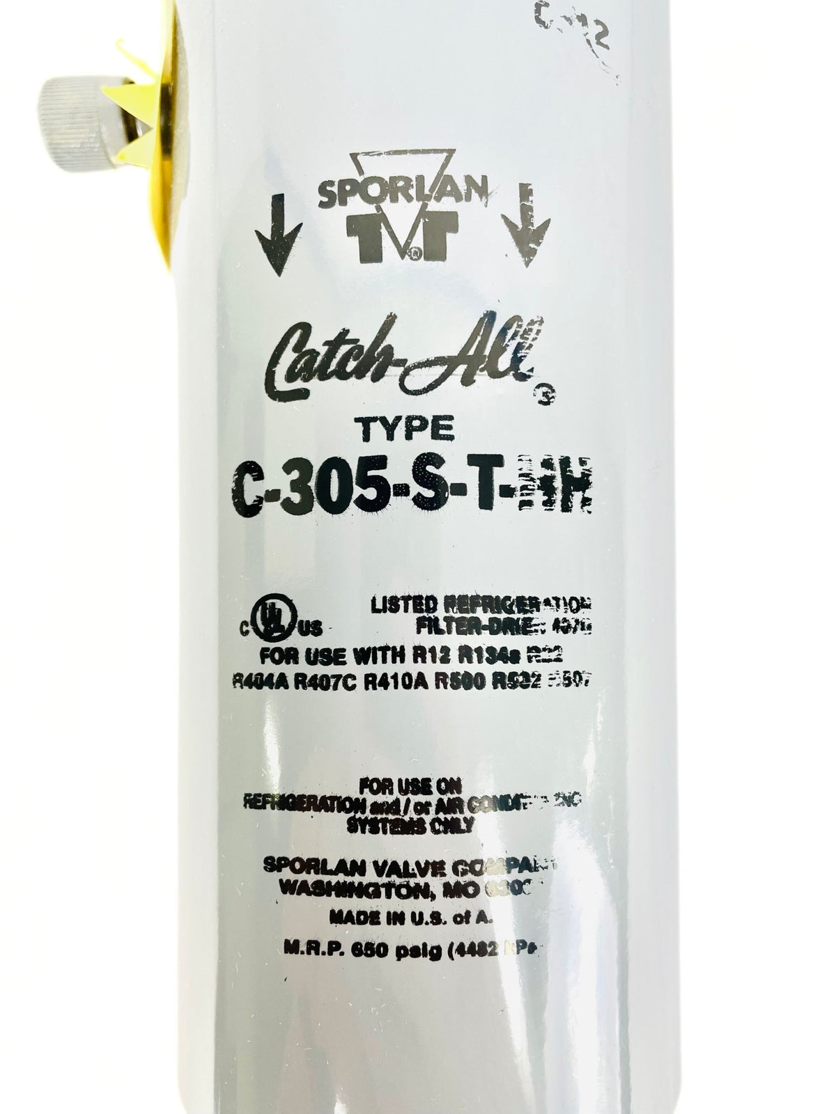 Sporlan 5/8" Solder Suction Line Filter Drier C-305-S-T-HH